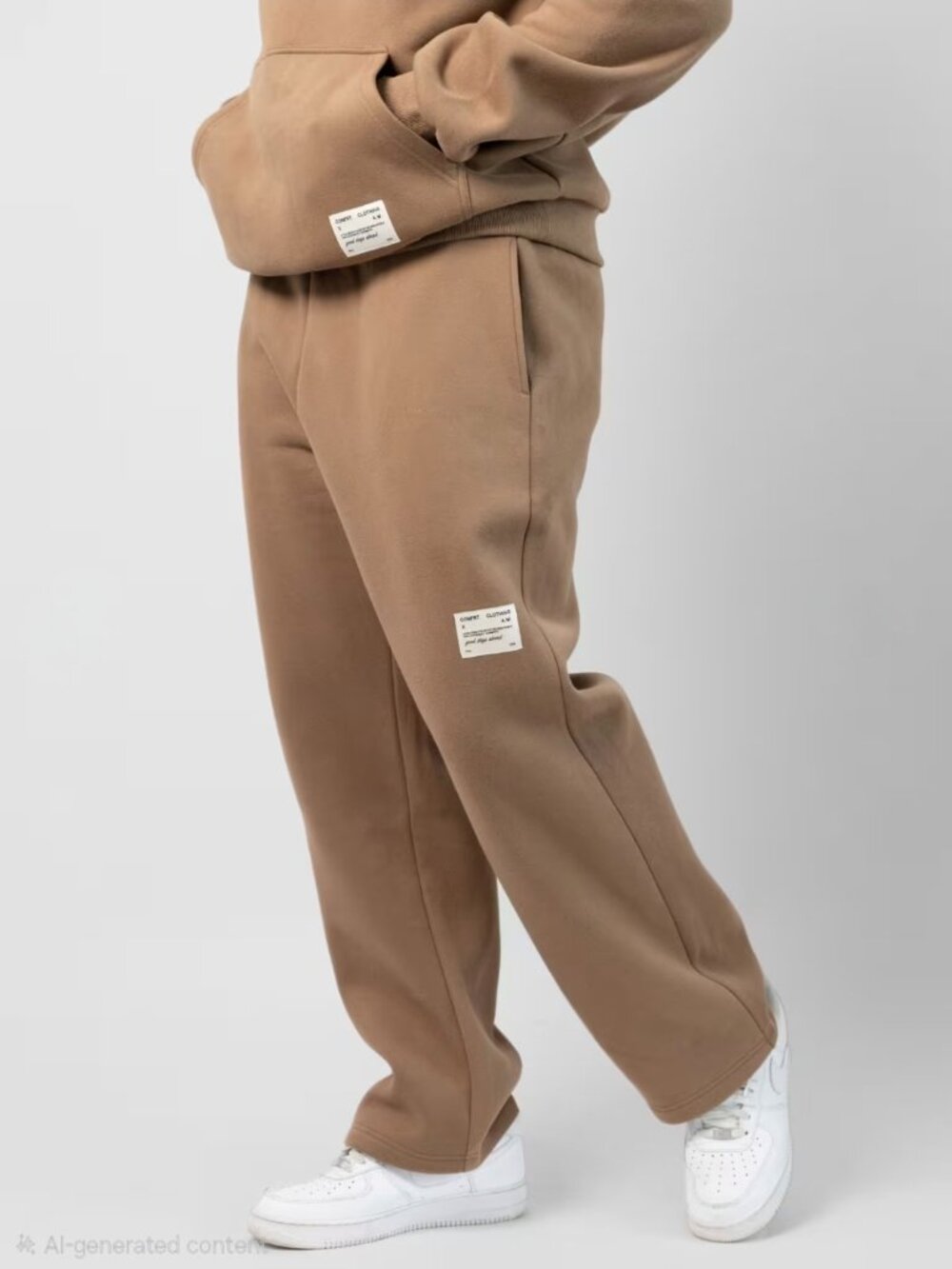 Comfrt Affirmation Straight Leg Sweatpants - Teddy - Size 3XL - KJHU80